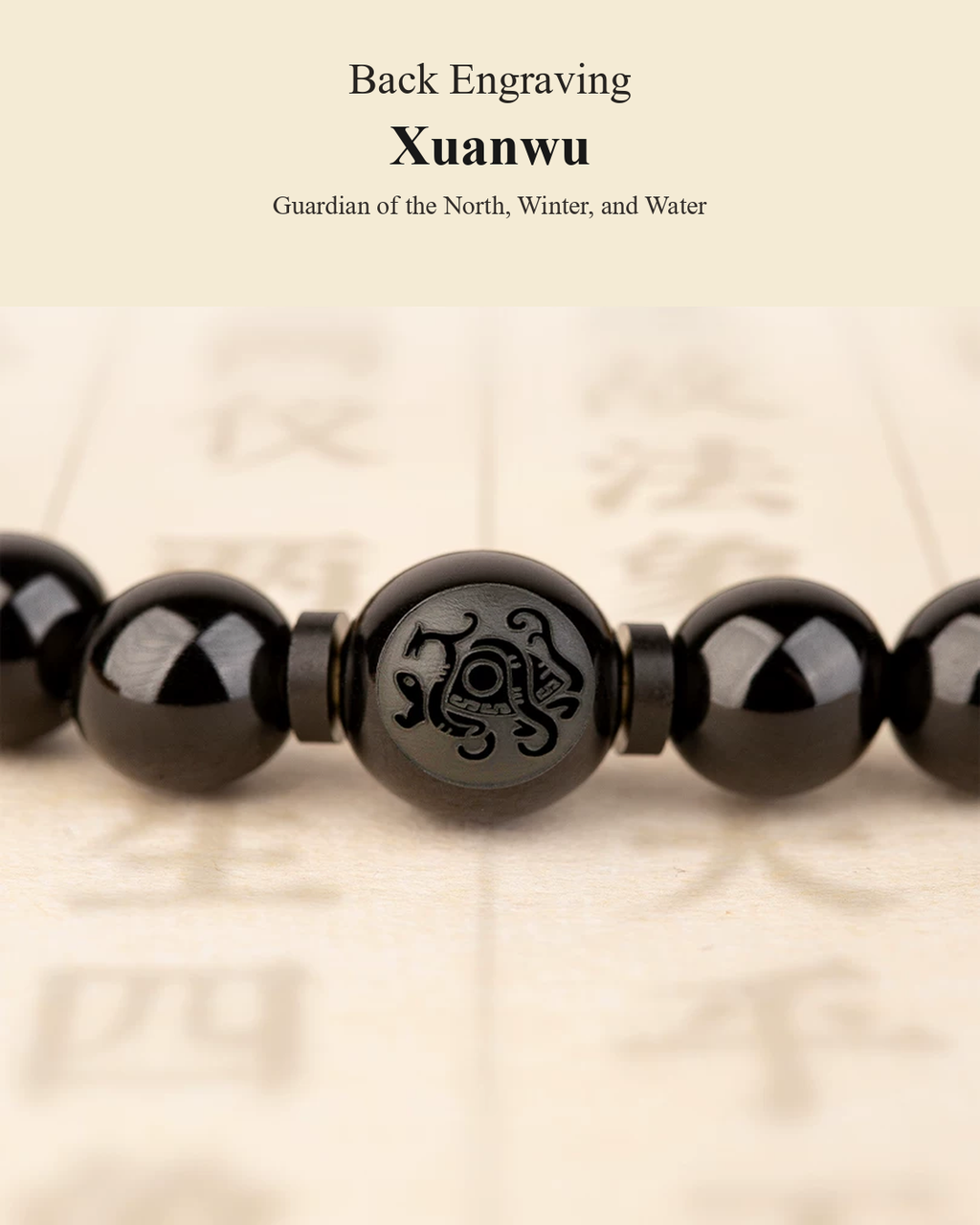 Water Element Obsidian Bracelet