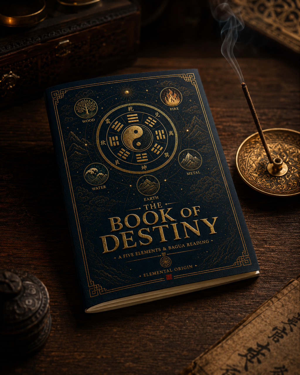 The Book of Destiny — Personalized Five Elements Booklet