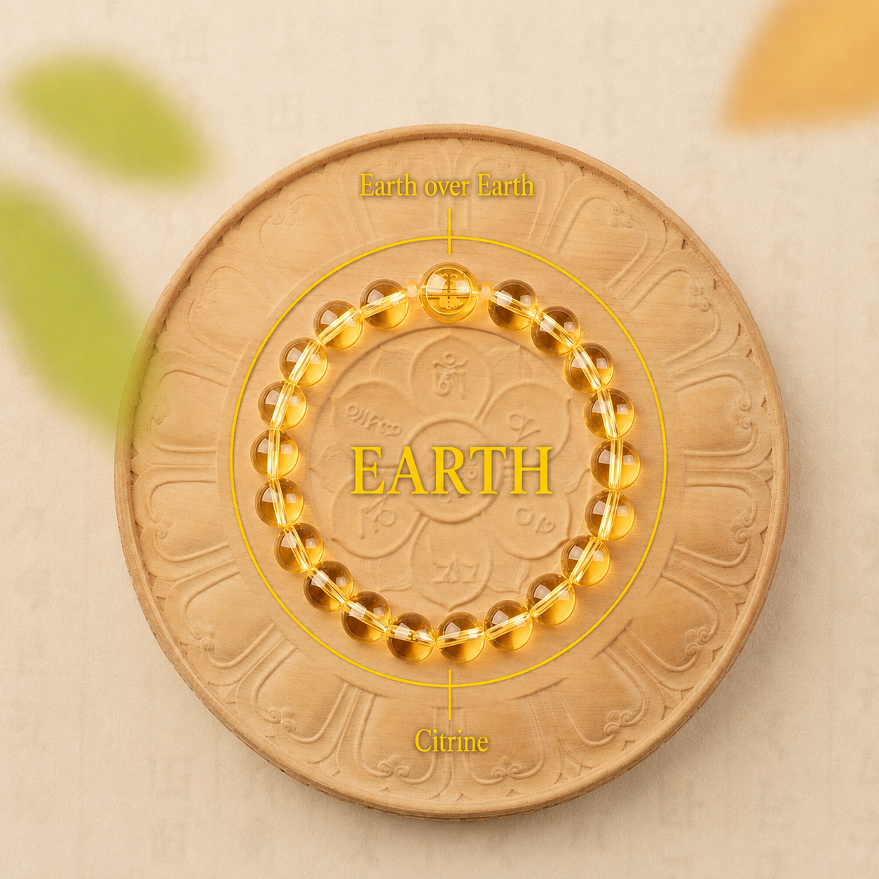 Earth Element Citrine Bracelet